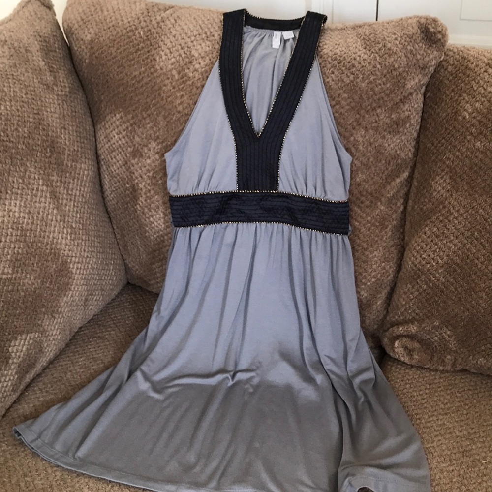 Grey and Black dress from Old Navy